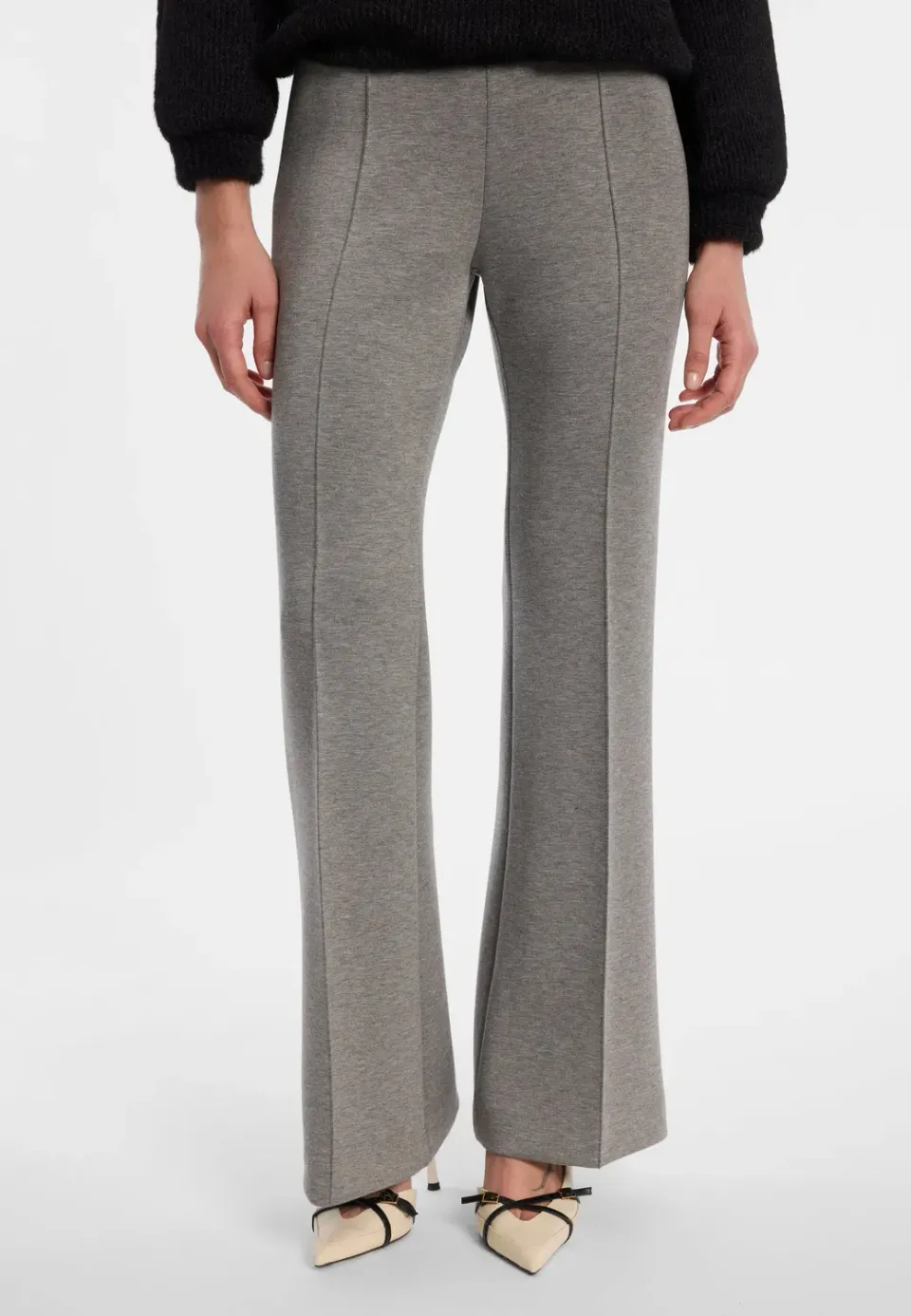 Ana Alcazar Eltessa pantaloni bootcut vita alta
