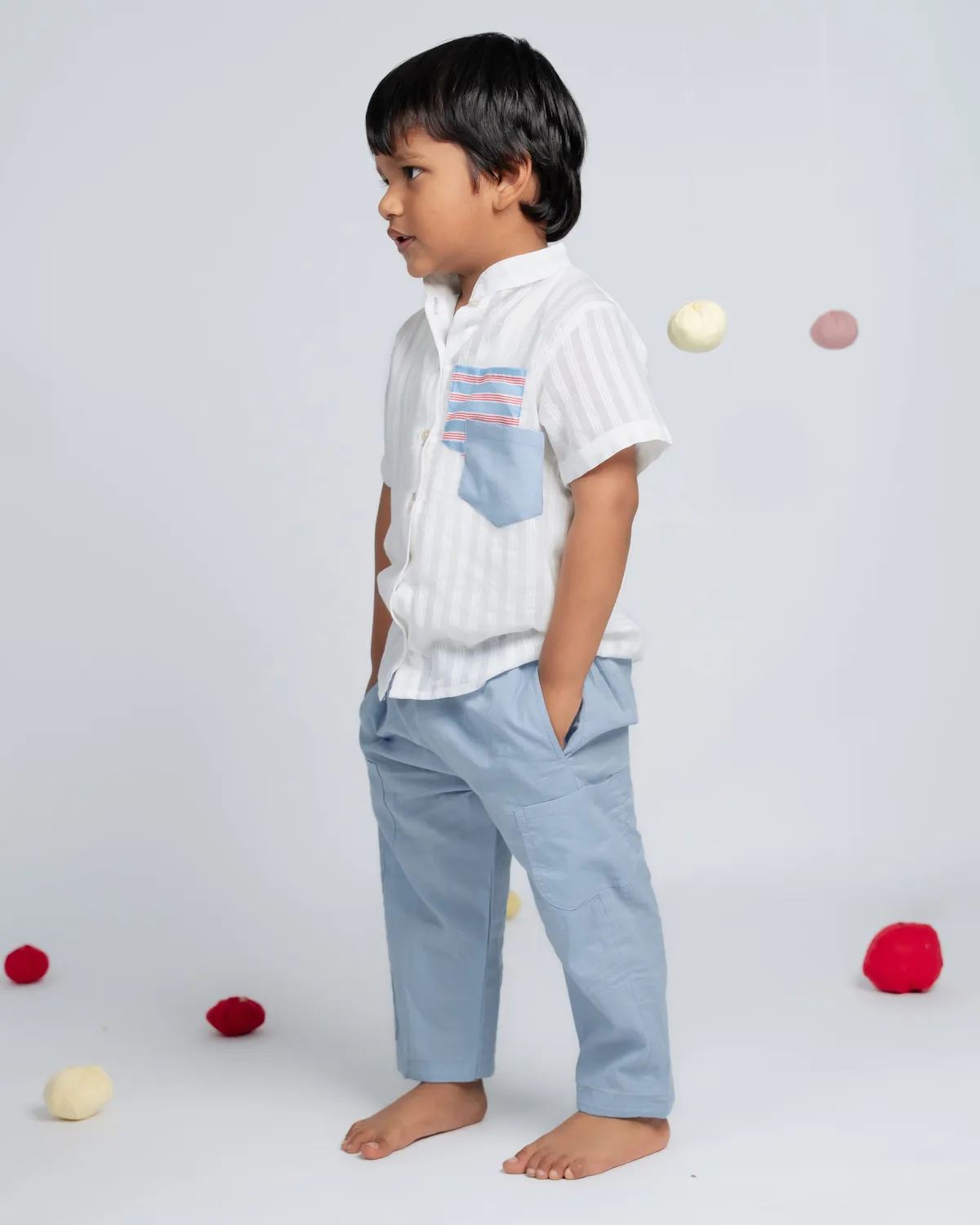 Our Dve Be You Kids Tiny Trend completo bimbo bianco blu