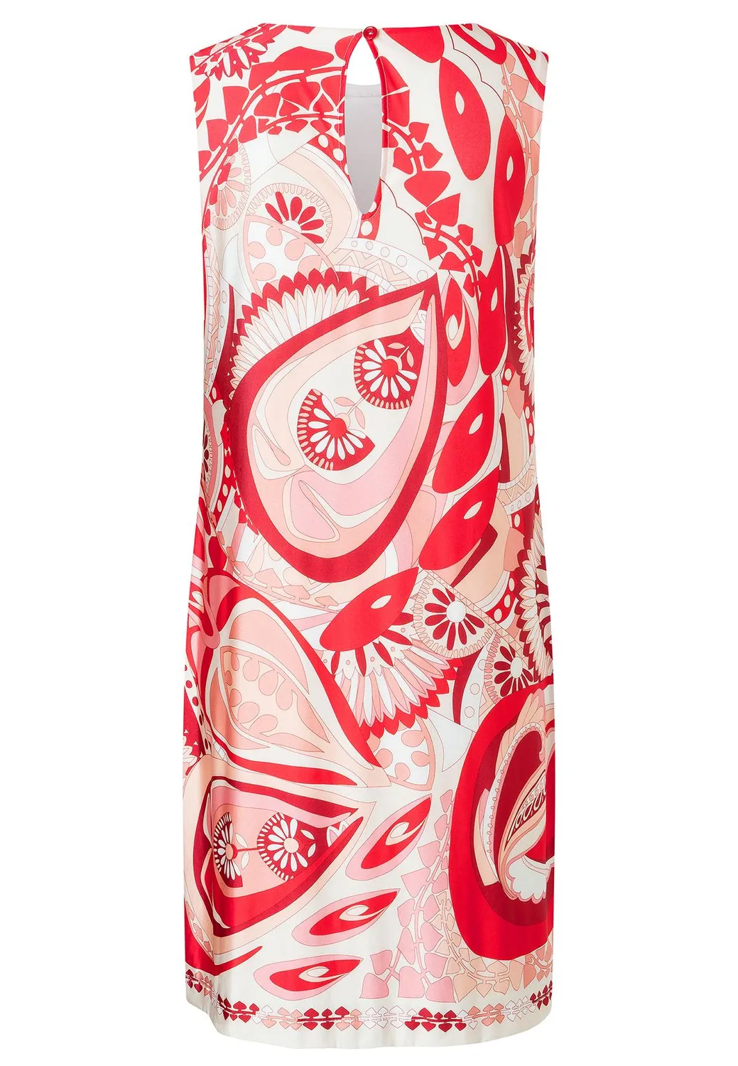 Ana Alcazar Zina abito smanicato jersey fantasia floreale