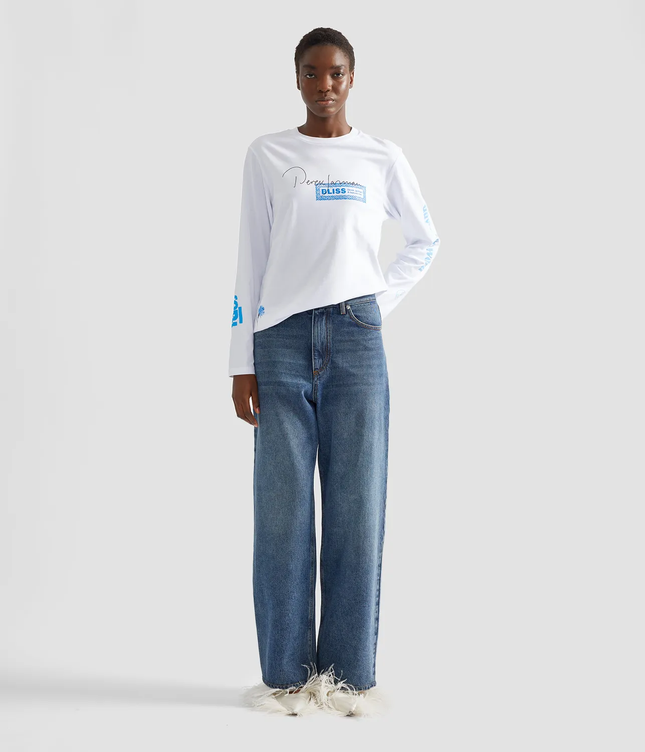 Erdem Bliss maglia manica lunga unisex cotone