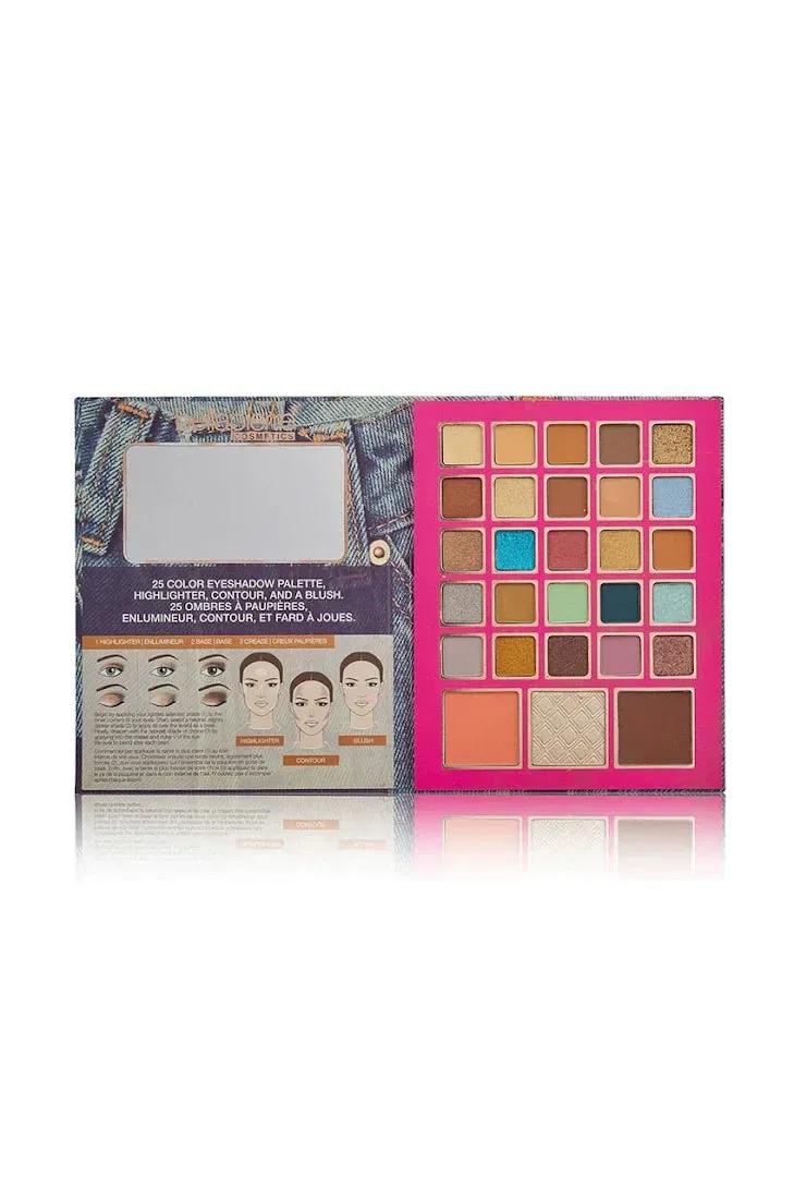 Bellapierre Face And Eye Book 90s Glam palette trucco multi