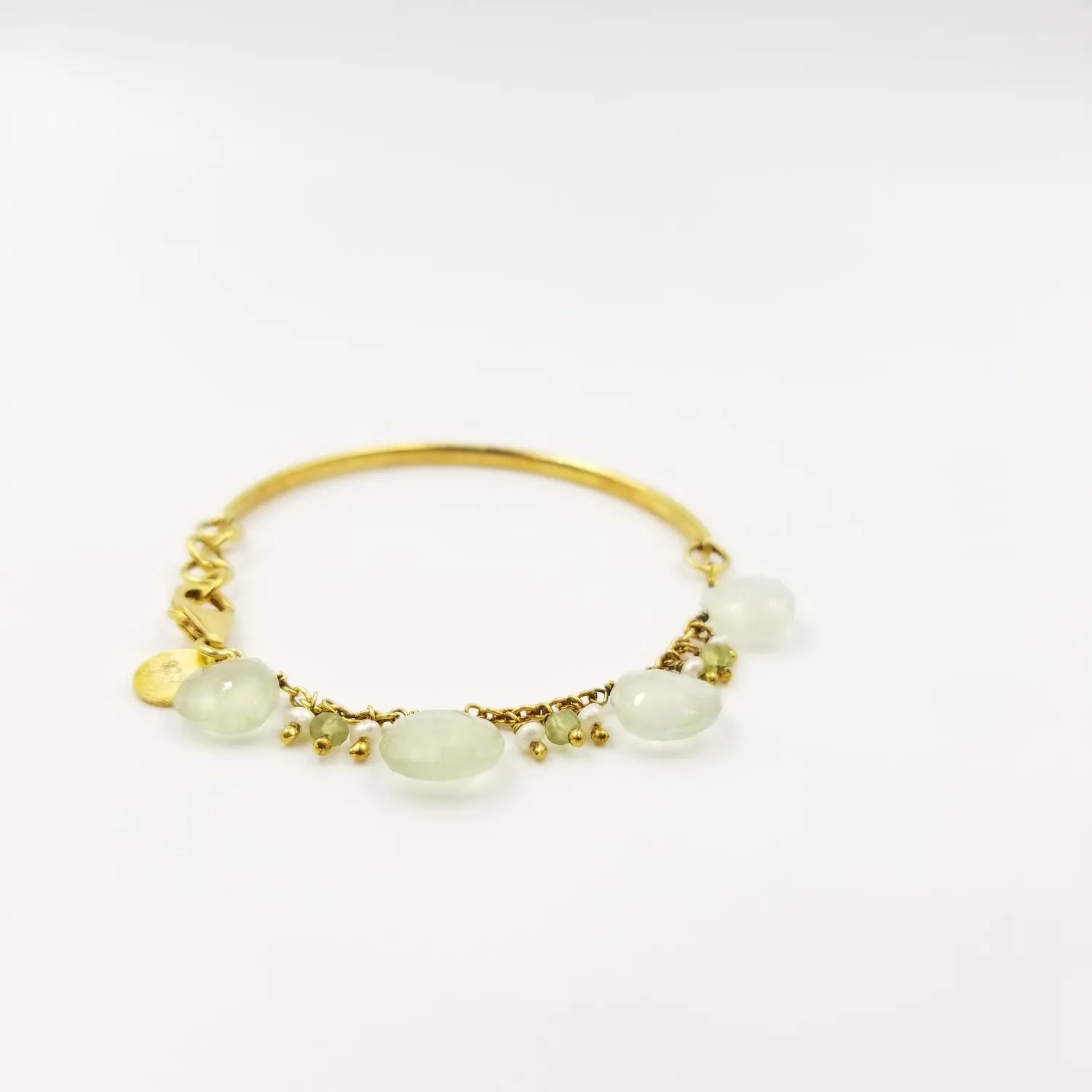 Our Dve Prynaite Pearl bracciale perle placcato oro