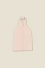 Dahlia Sol top mandarina collo camicia