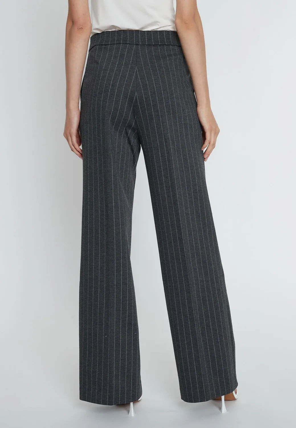 Ana Alcazar Mesine Pantaloni classici grigi gessato