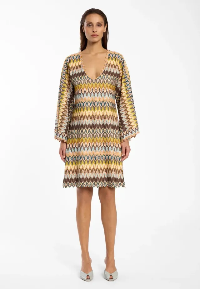 Ana Alcazar Disia abito tunica maglia verde