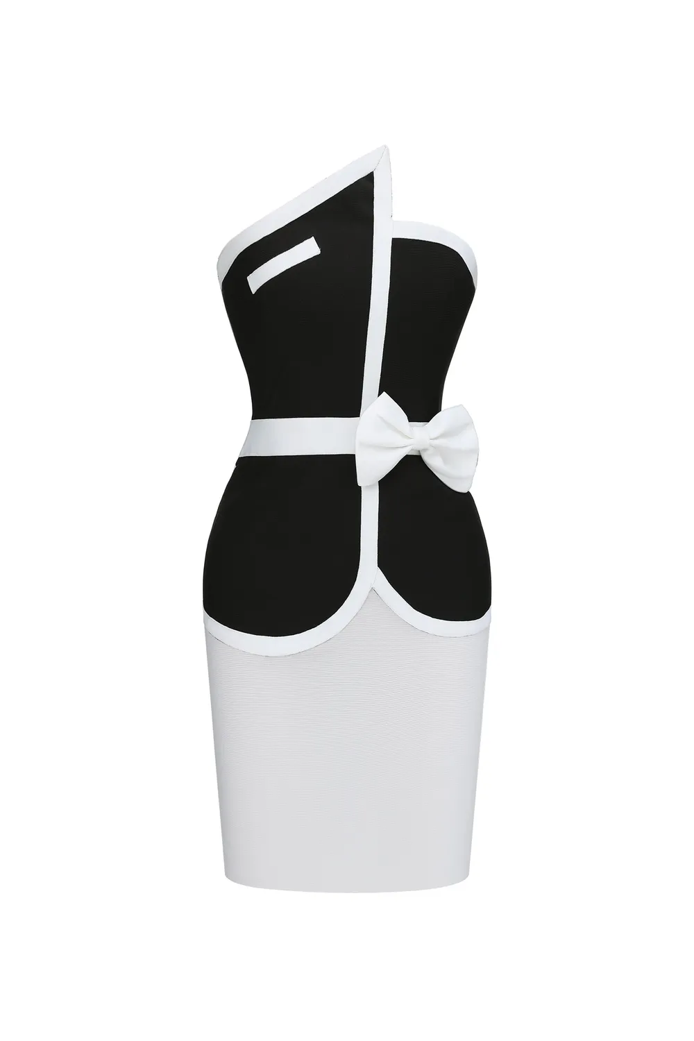 Bella Barnett Erica completo bandage nero top e gonna