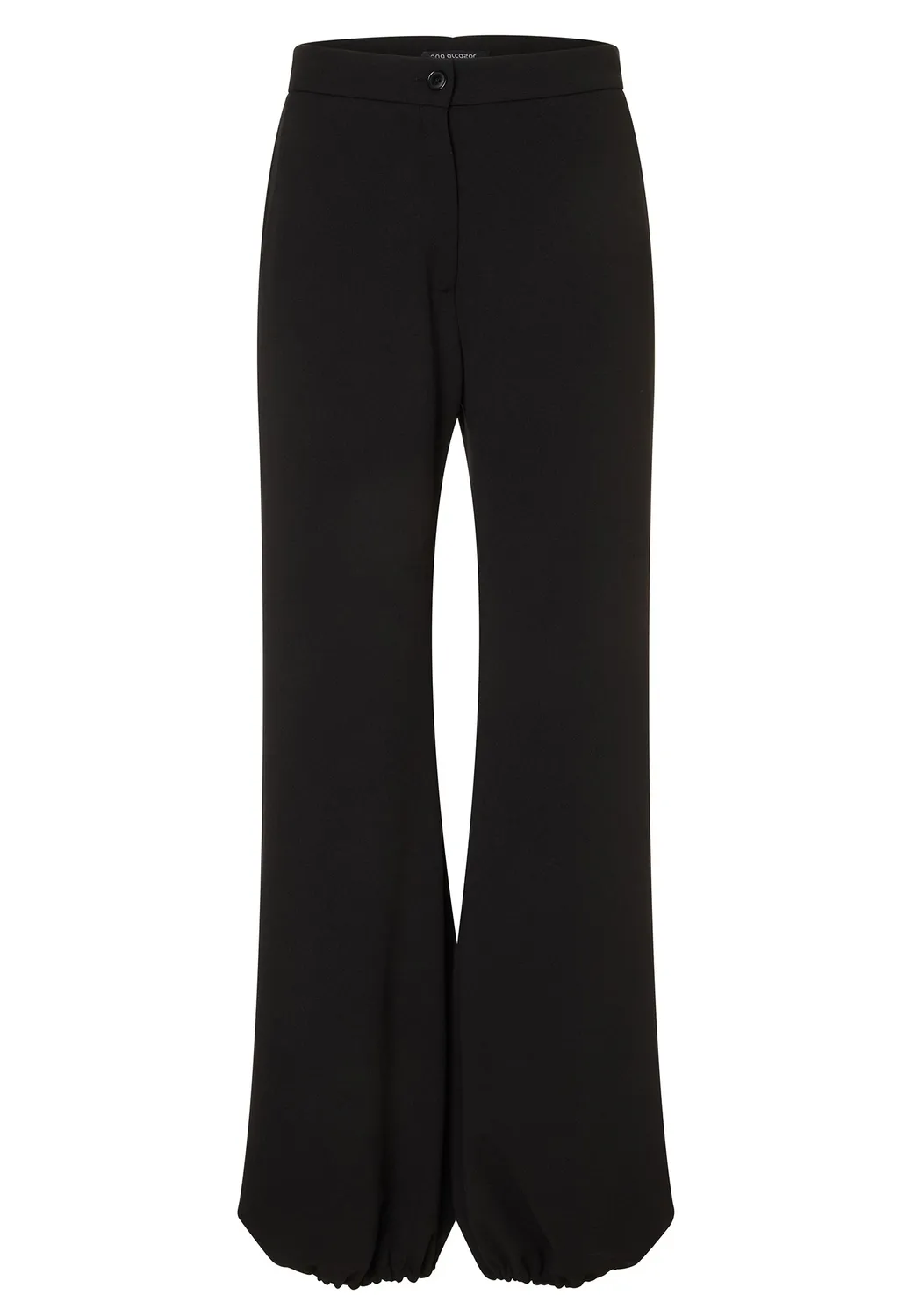 Ana Alcazar Ephosa pantaloni neri gamba ampia
