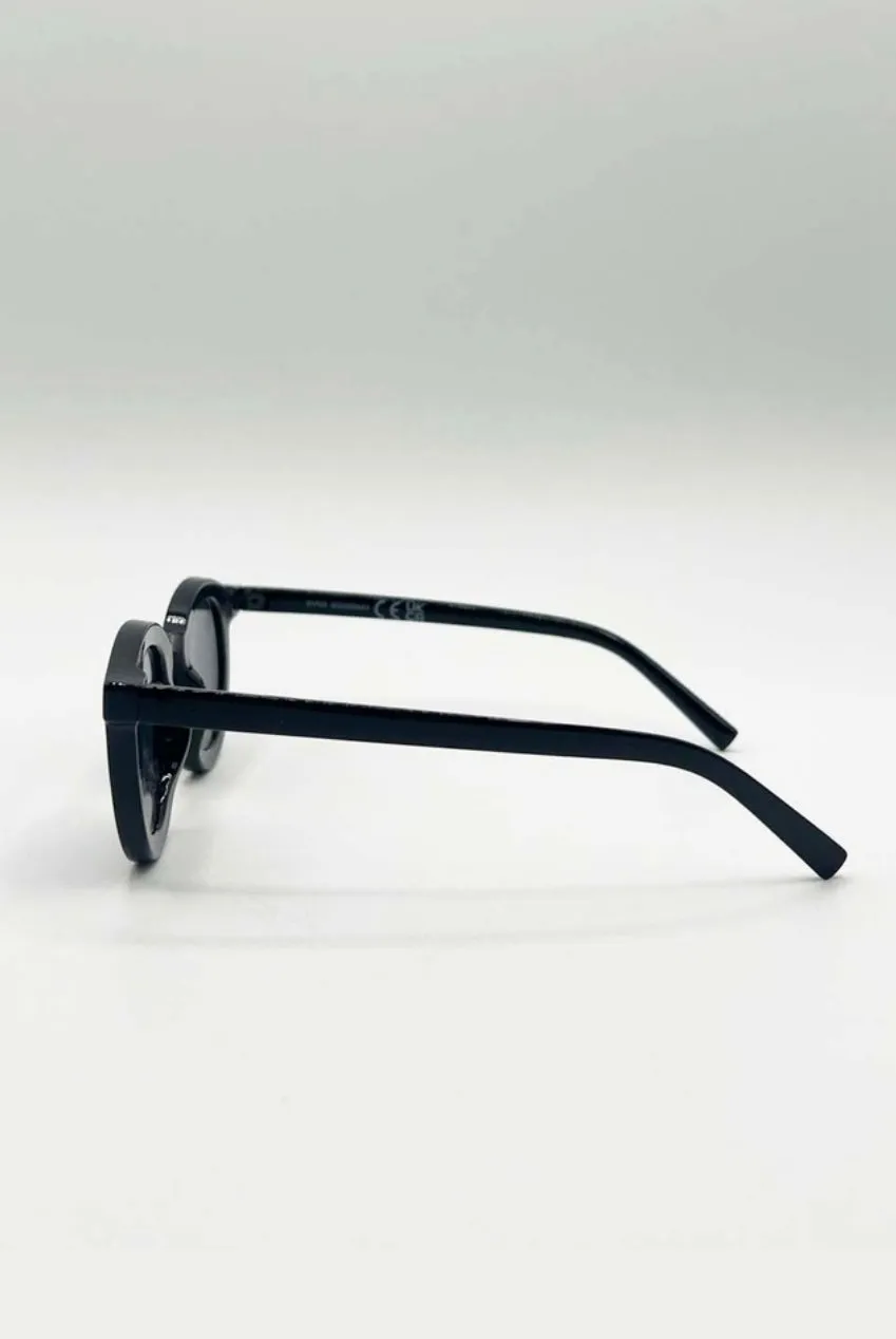 SVNX Bold Rounded occhiali da sole neri cat.3