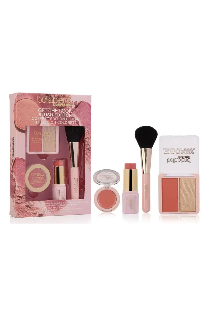 Bellapierre Get The Look blush rosa Desert Rose kit