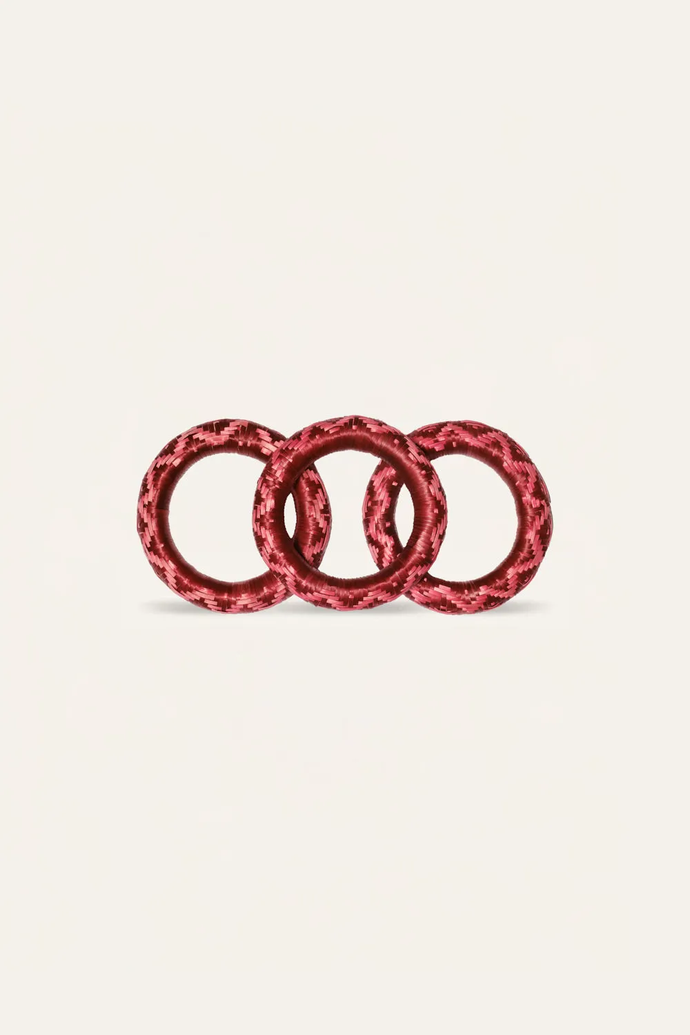 Johanna Ortiz Dancer’s Essence bangles paglia rosa set