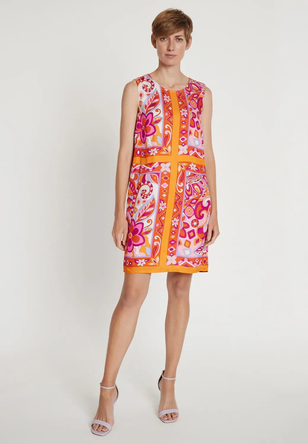 Ana Alcazar A-Shaped Dress Lara vestito linea A fiori