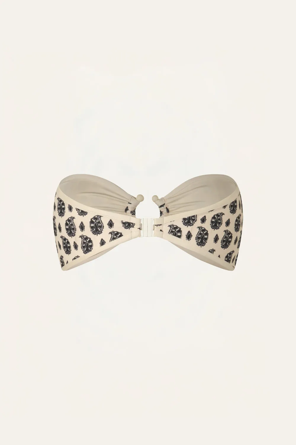 Johanna Ortiz Seawaters top bikini fascia bicolore