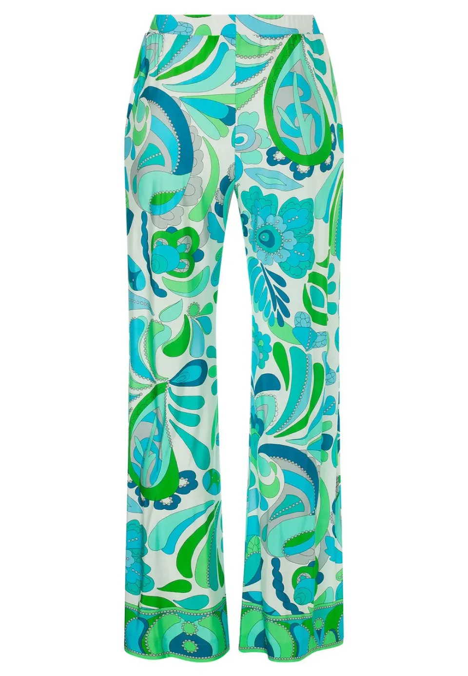 Ana Alcazar Riawa pantaloni fantasia verde jersey