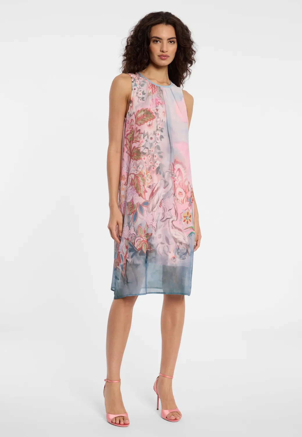 Ana Alcazar Derly vestito corto fiori pastello