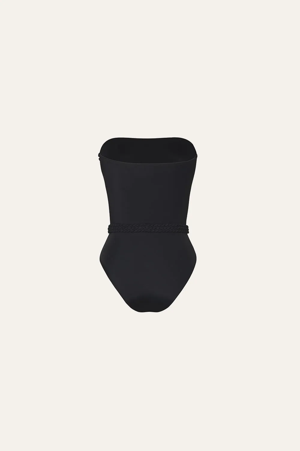 Johanna Ortiz The Classic One Piece costume intero nero senza spalline