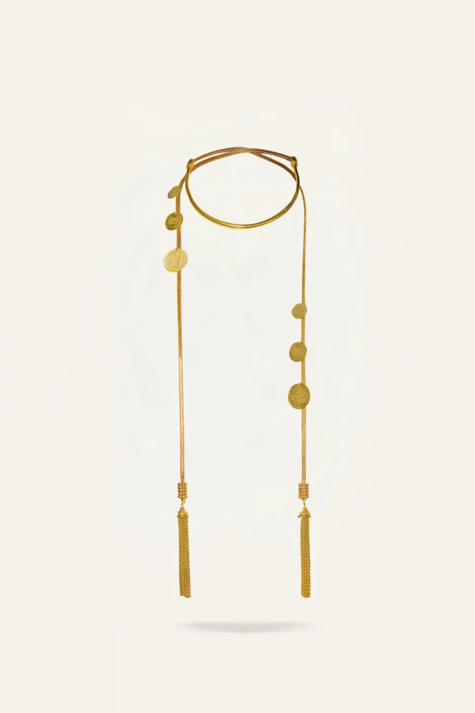 Johanna Ortiz Tides of Sound collana oro
