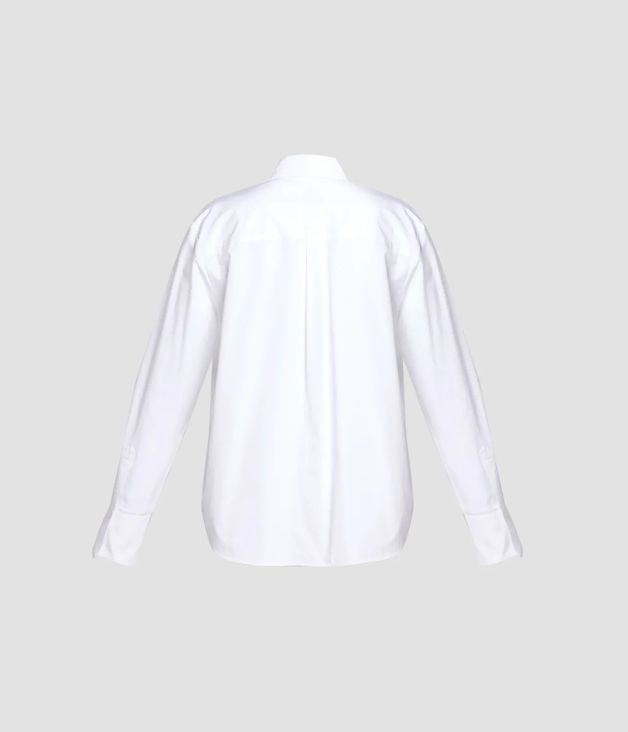 Erdem Cotton Poplin camicia maniche lunghe fiocco