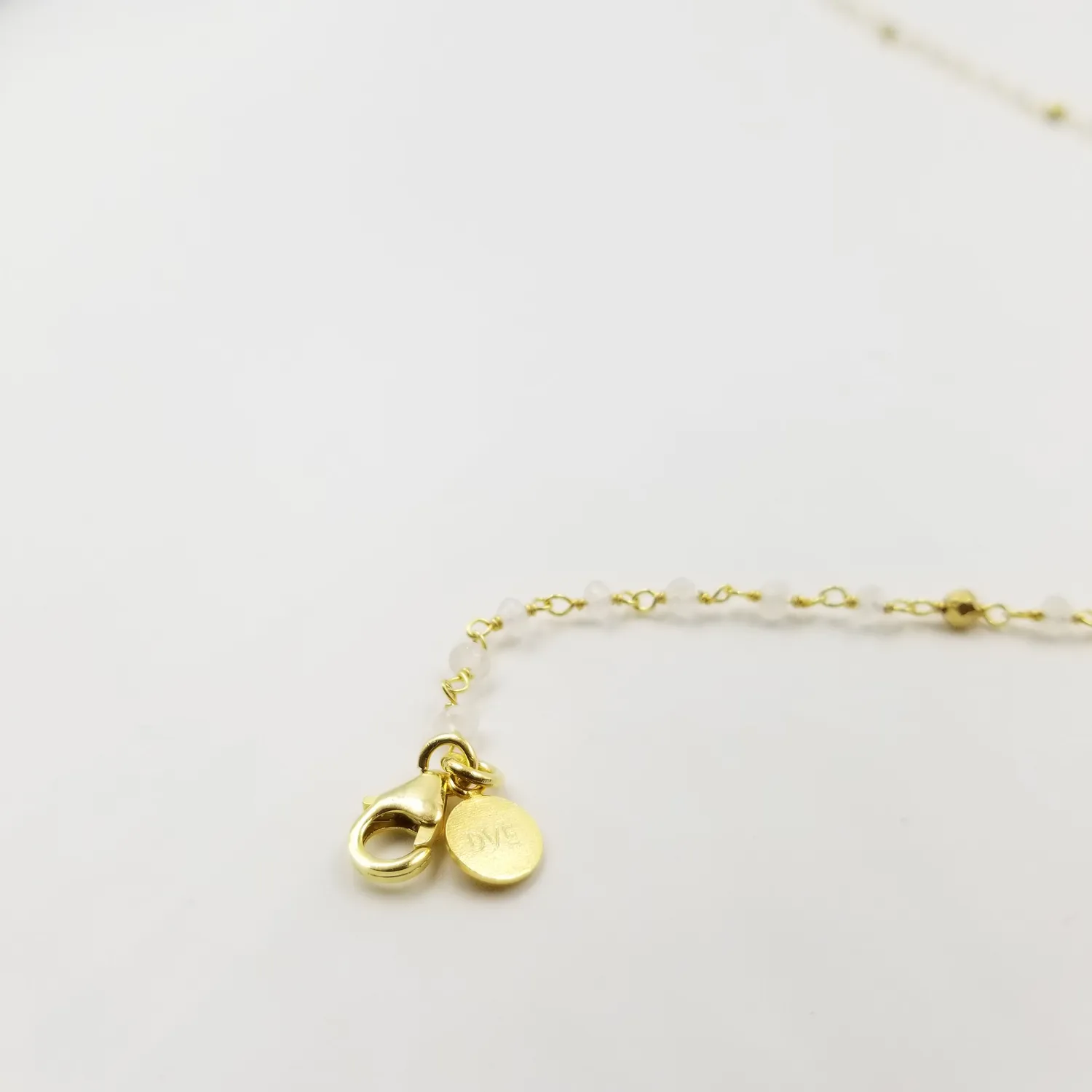 Our Dve Stark Pearl Choker collana perle placcata oro