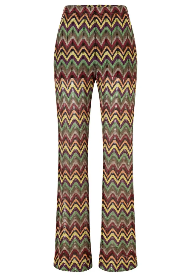 Ana Alcazar Susana pantaloni maglia svasati autunnali