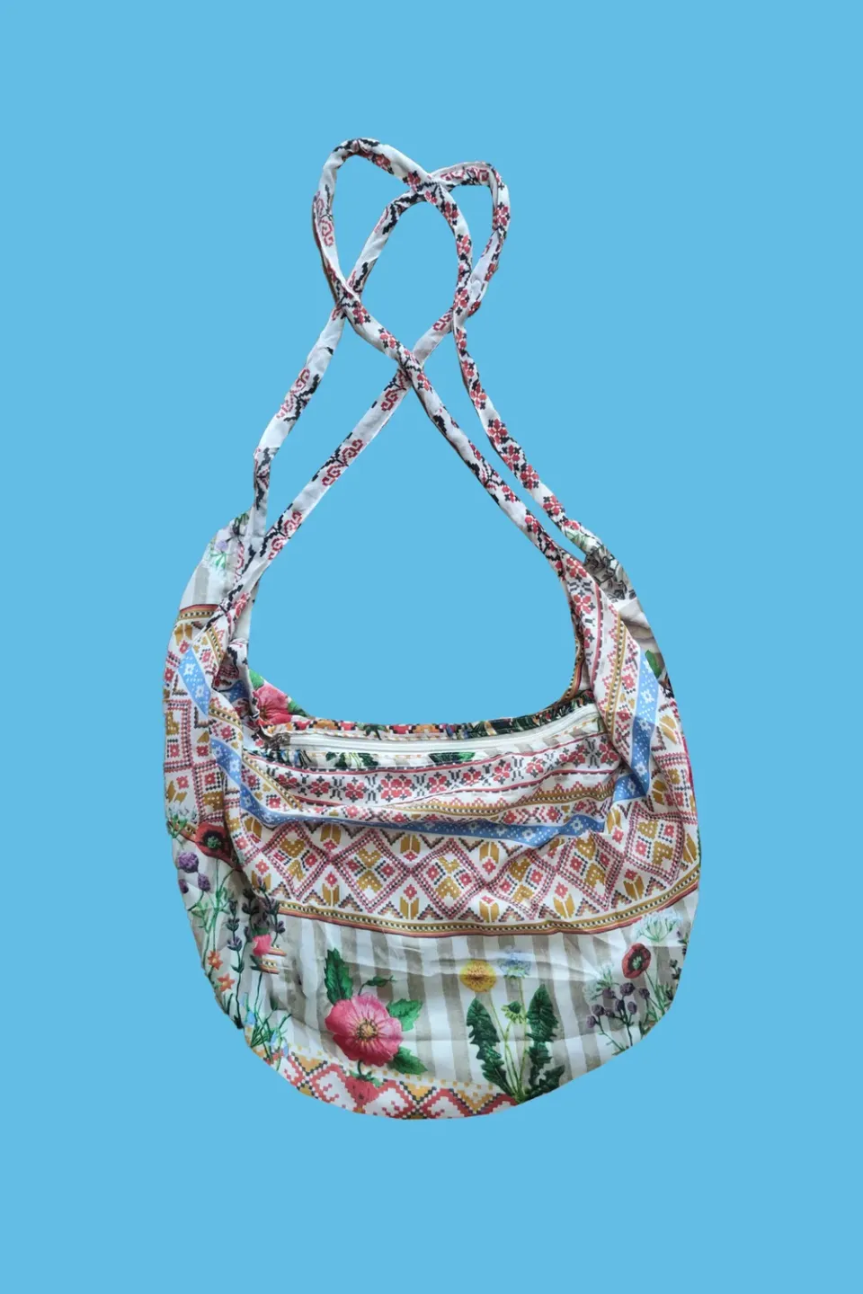 Antica Sartoria DV1880 sacca a spalla ecru cotone