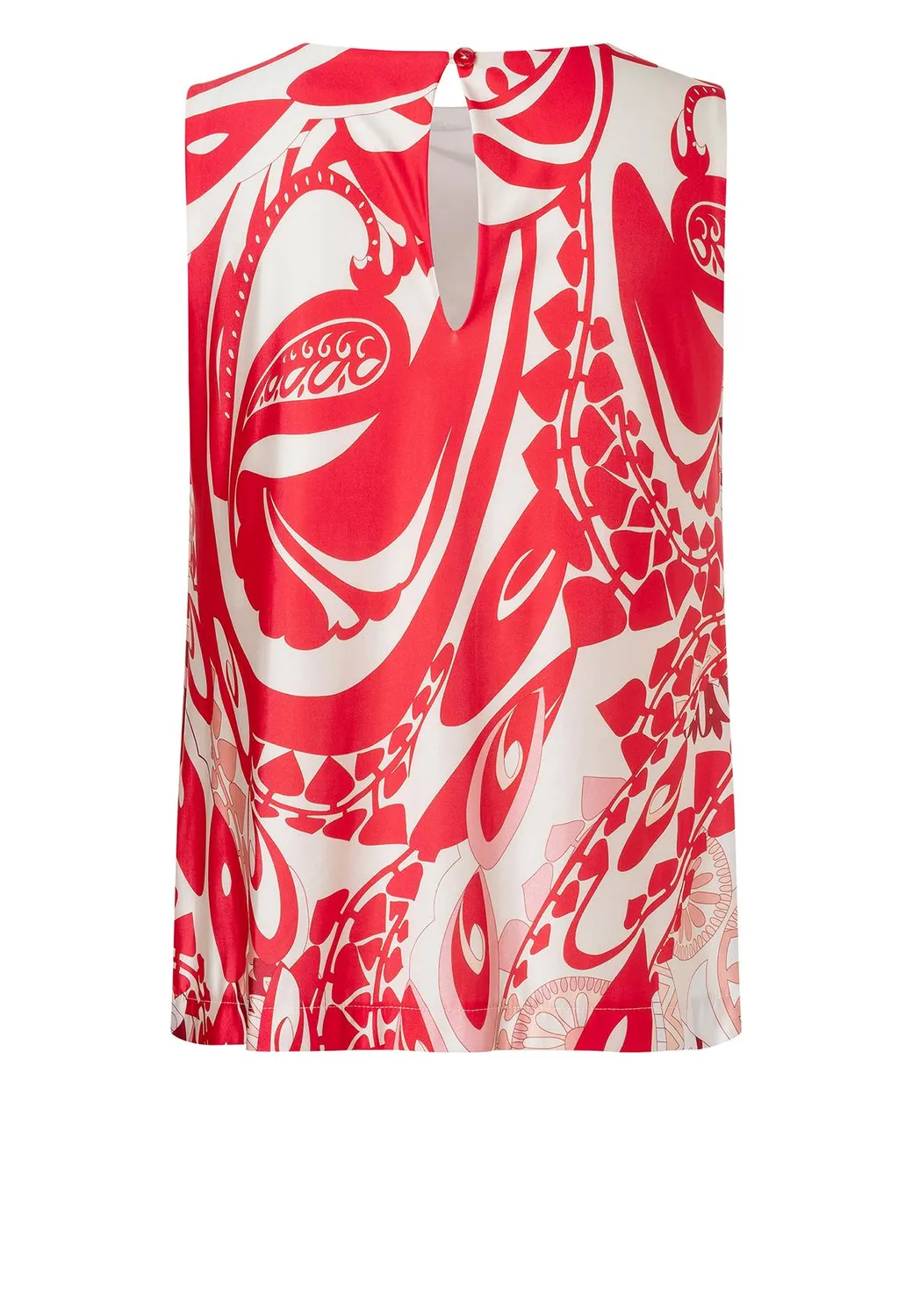 Ana Alcazar Zinusa top jersey scollo tondo
