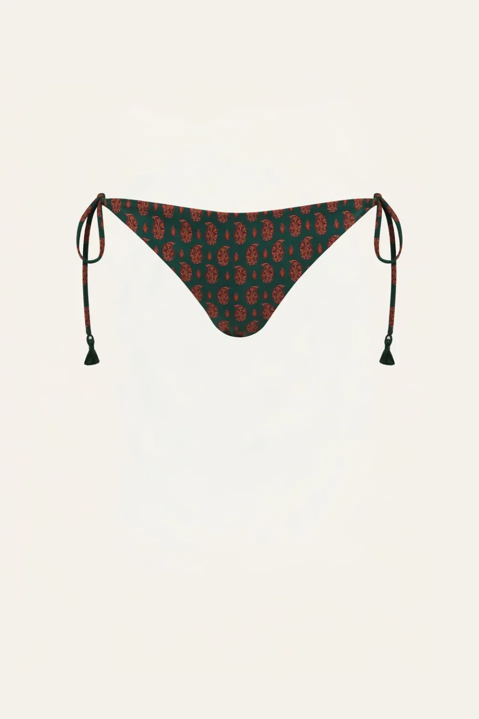 Johanna Ortiz Sagrado slip bikini lacci verde nude