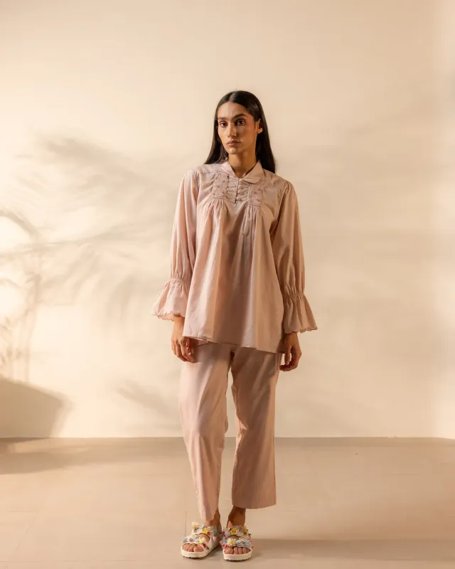 Our Dve Tangerine Zesty set coordinato rosa 2 pezzi