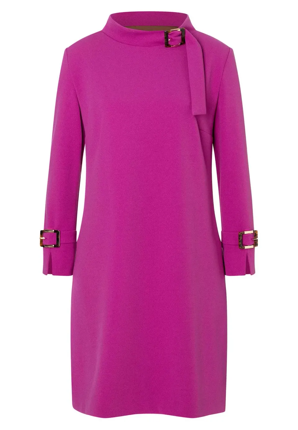 Ana Alcazar Mebia abito crepe viola anni 60
