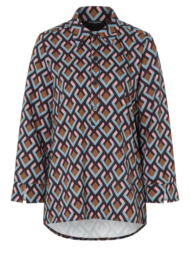 Ana Alcazar Halise blusa larga da ufficio casual