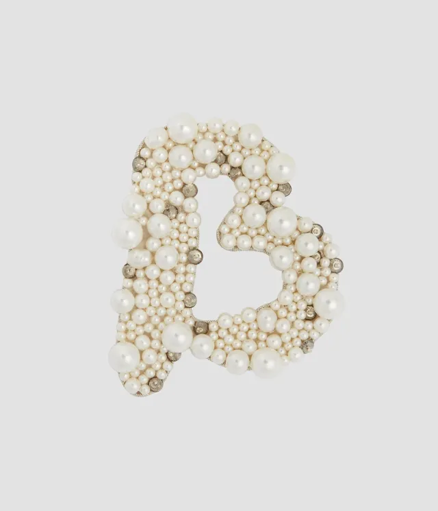 Erdem Pearl Alphabet spilla lettera B perle