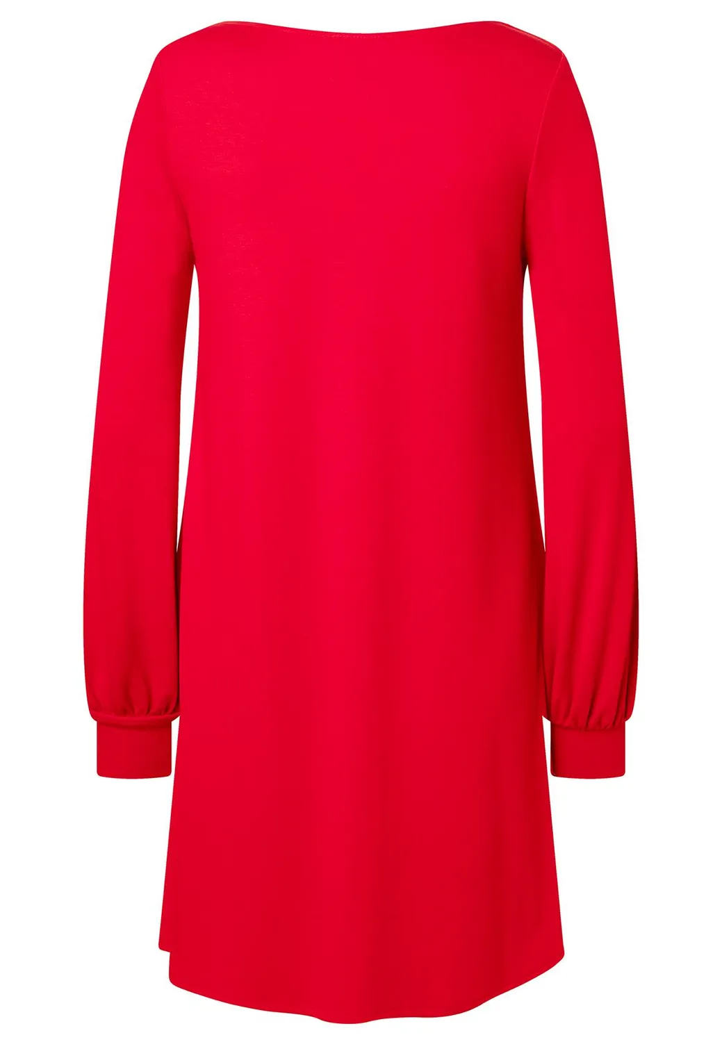 Ana Alcazar Sisara abito babydoll rosso corto