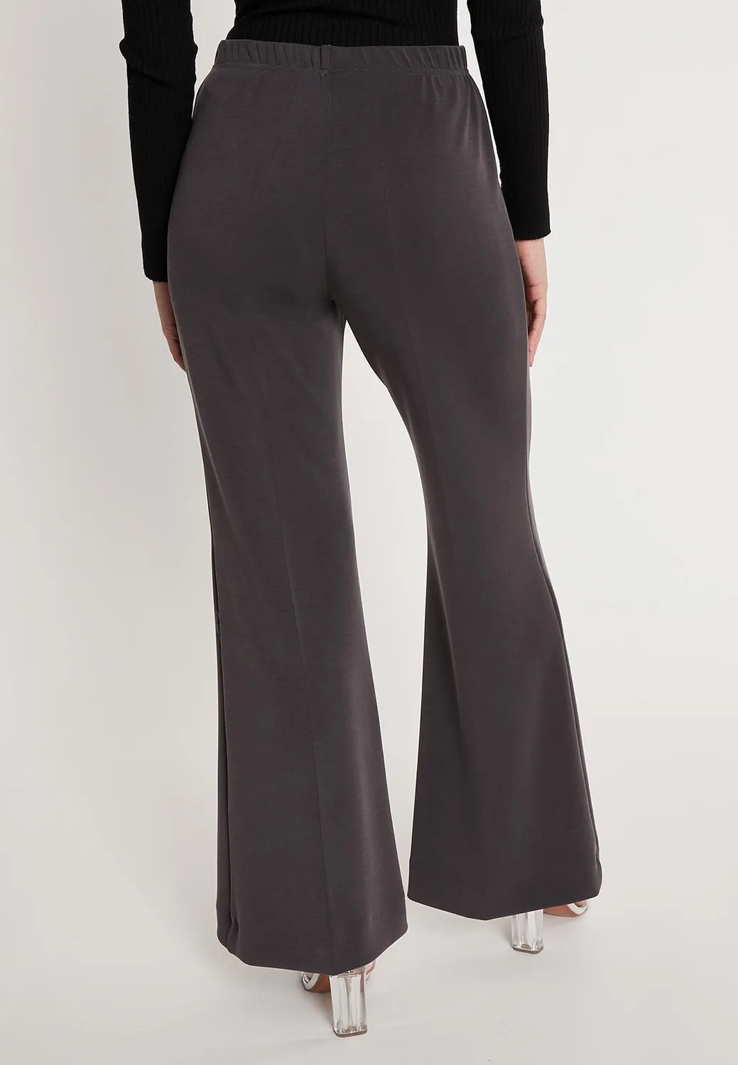 Ana Alcazar Irene pantaloni svasati jersey grigi