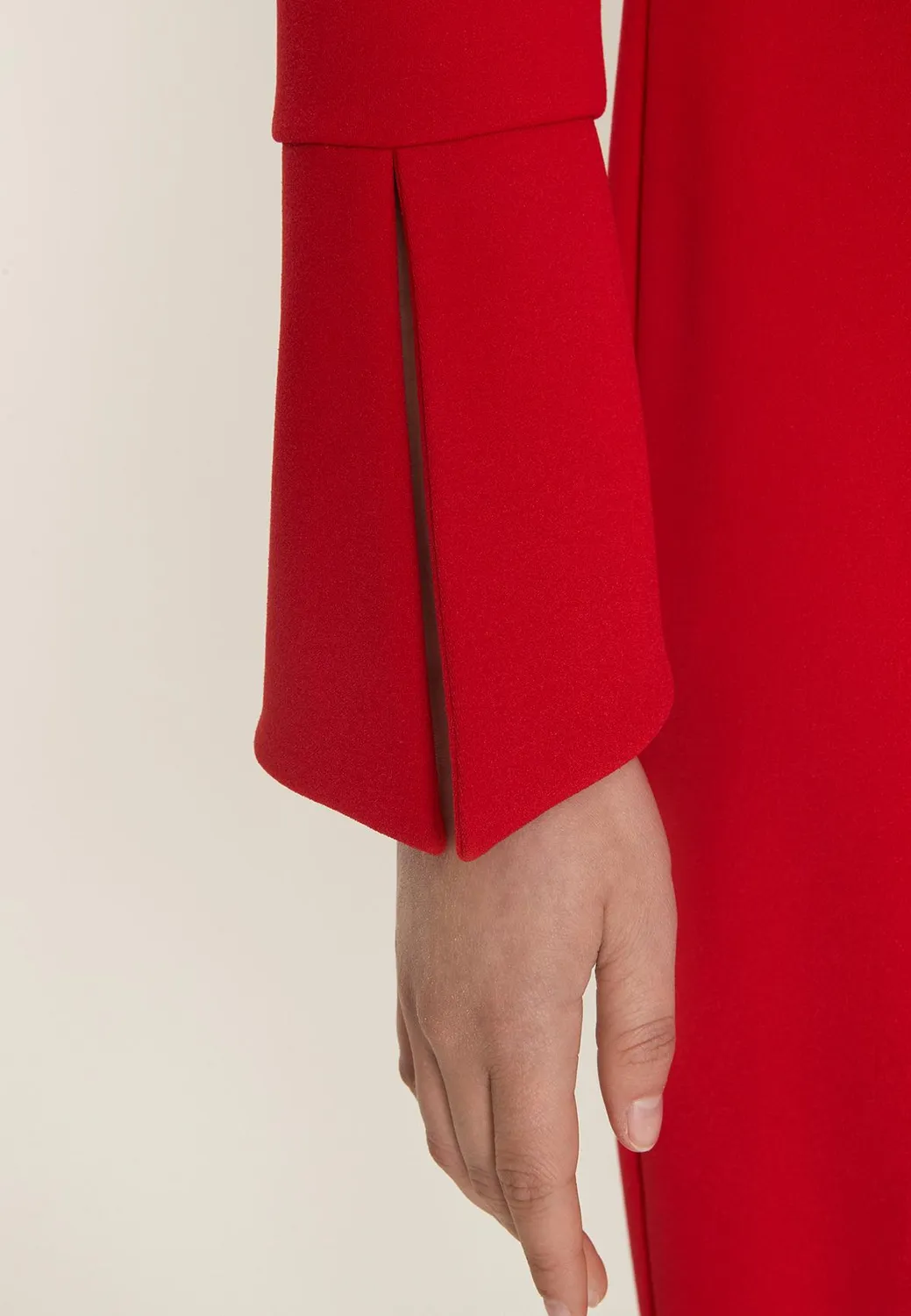 Ana Alcazar Okelly abito rosso linea A