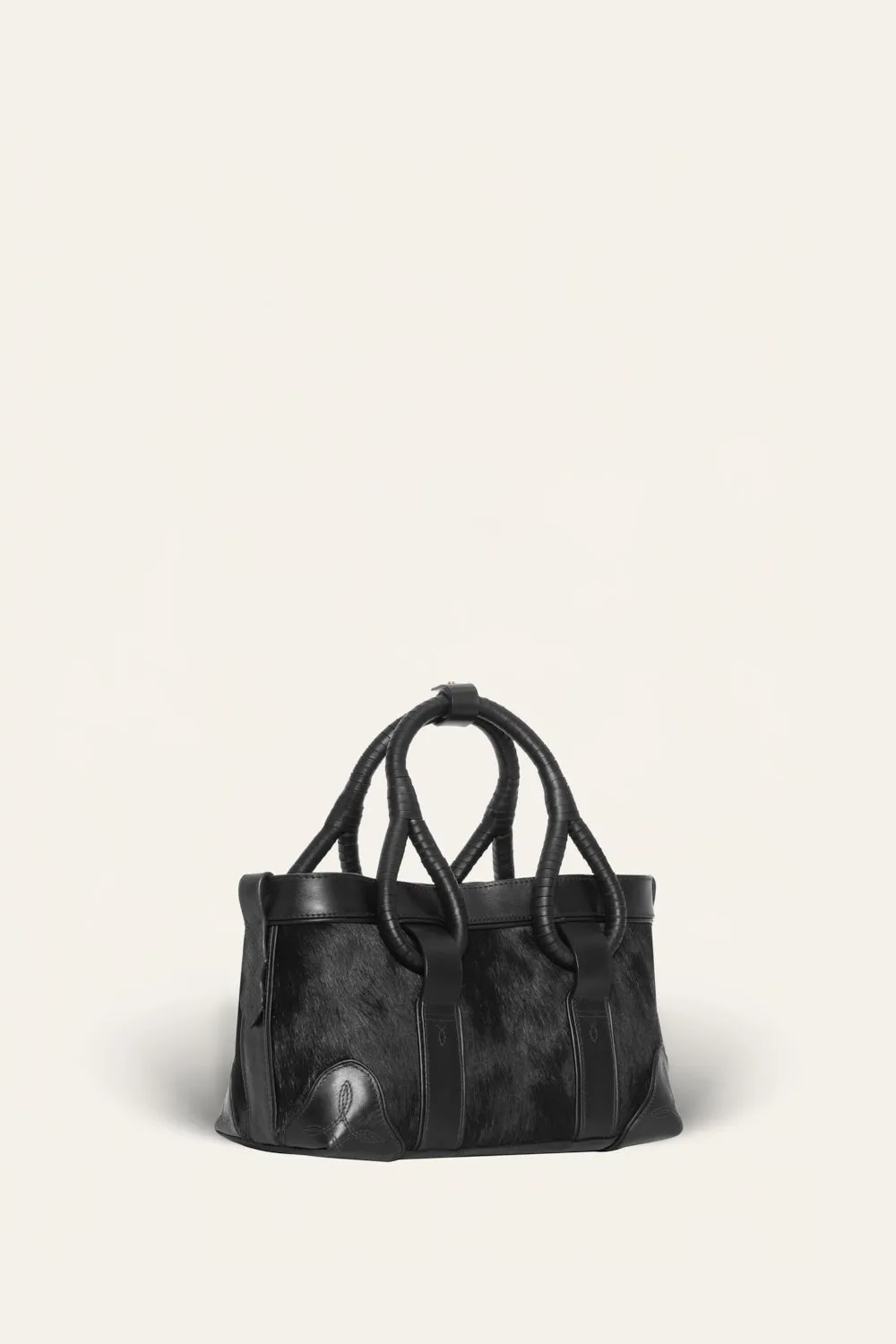 Johanna Ortiz Destiny's Ride mini tote pelle nera