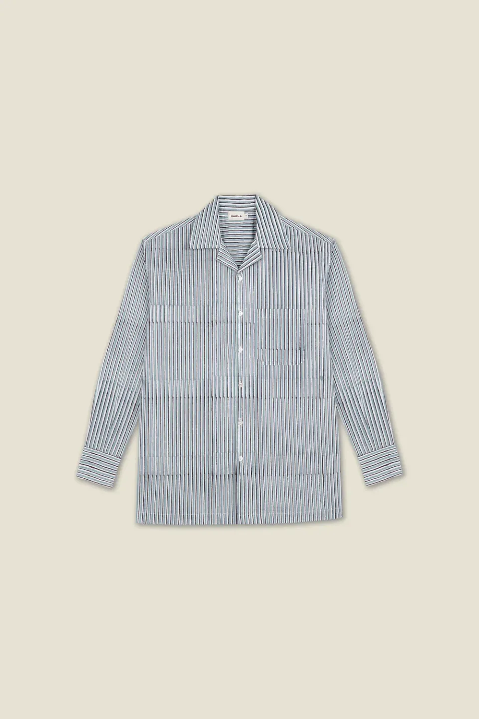 Dahlia Harry Blue Stripes camicia righe blu