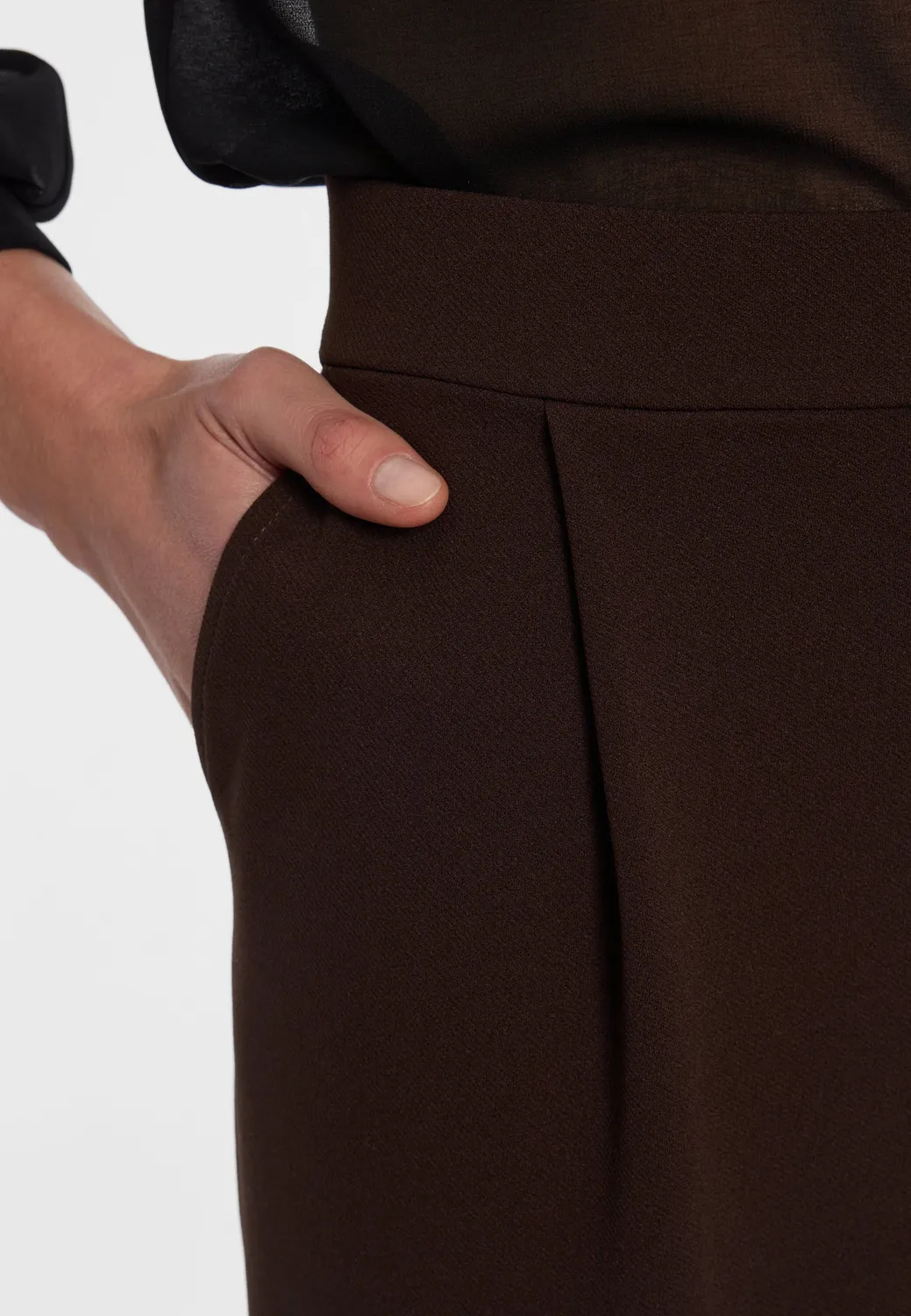 Ana Alcazar Ellissa Pantaloni Marlene Moka