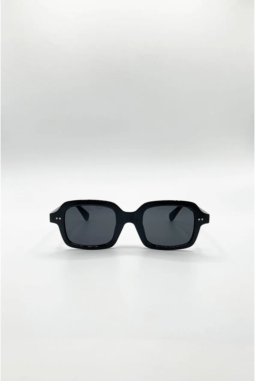 SVNX SG2603102 occhiali da sole nero squadrati UV400