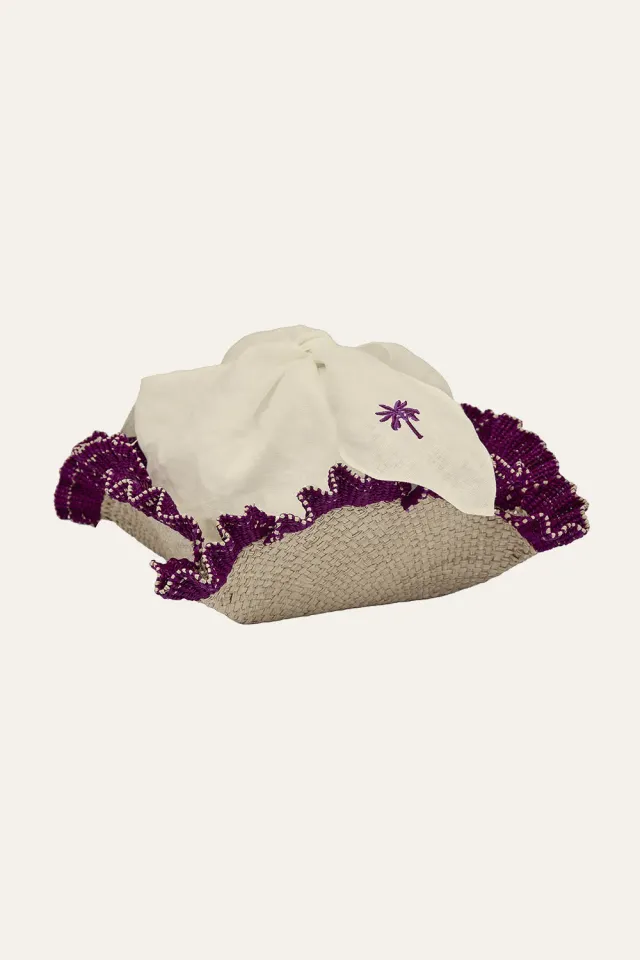Johanna Ortiz Mushroom Mandala cestini pane set 2 pezzi