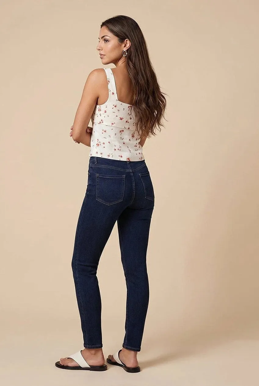 Urban Bliss Skinny jeans indaco elasticizzati