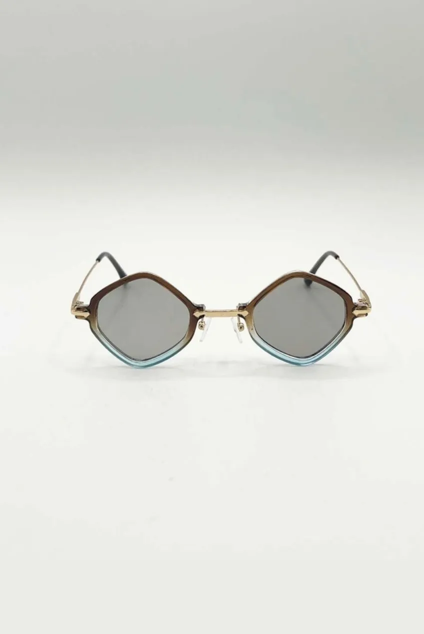 SVNX SG2501101 occhiali da sole marrone blu
