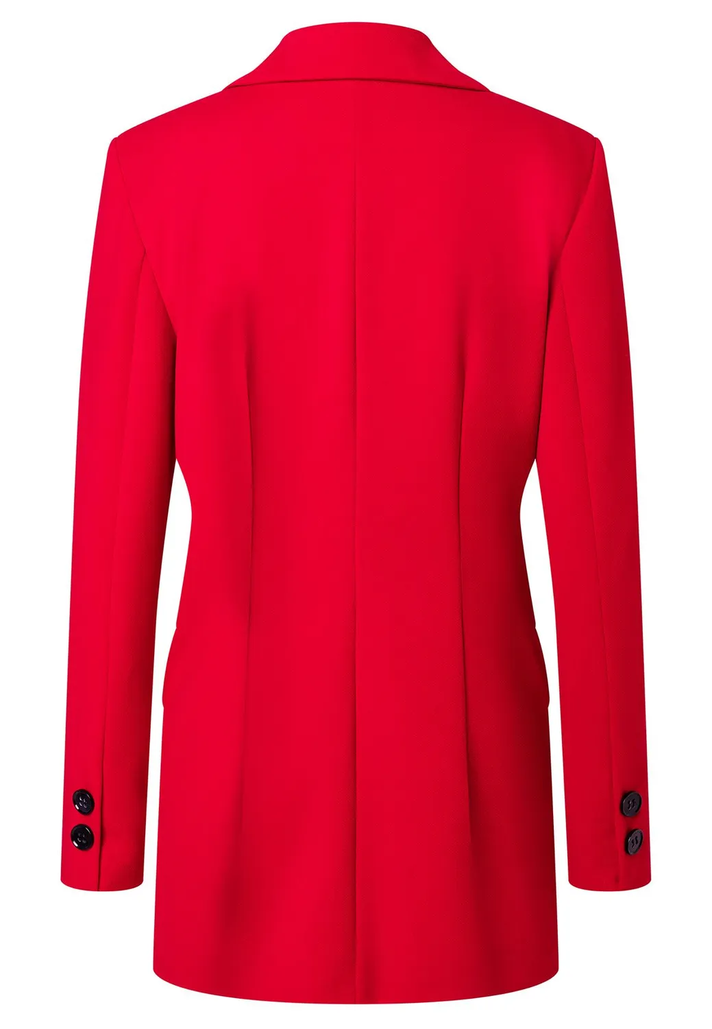 Ana Alcazar Mebany blazer oversize rosso tasche larghe
