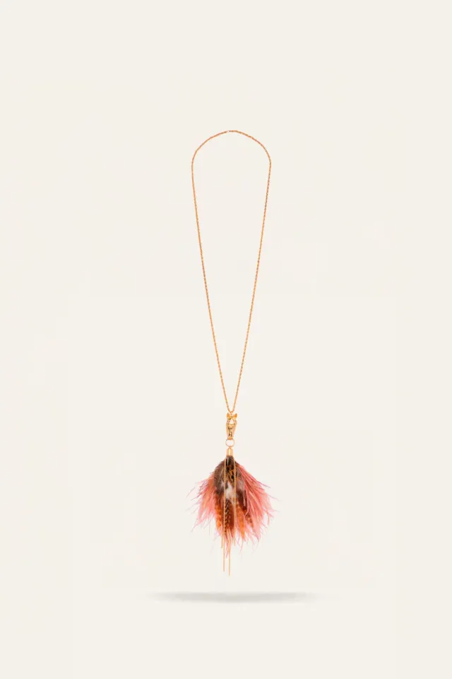 Johanna Ortiz Luminous Talisman Dance collana piume