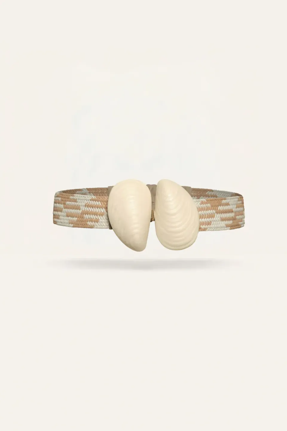 Johanna Ortiz Echoes Of The Frontier cintura ecru in viscosa
