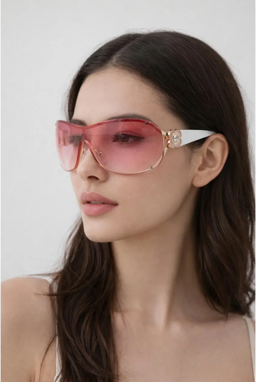 SVNX Vintage Rose SG2604109 occhiali rosa avvolgenti