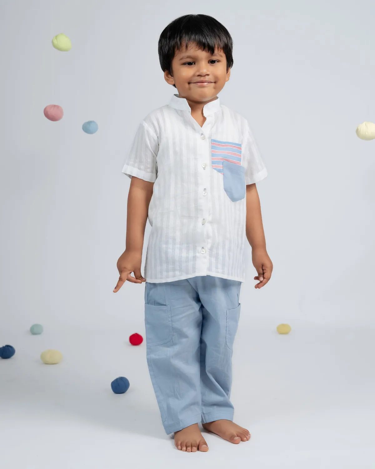 Our Dve Be You Kids Tiny Trend completo bimbo bianco blu
