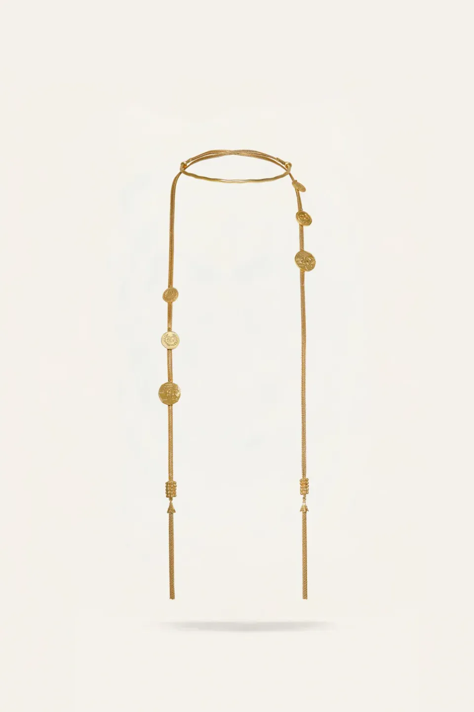 Johanna Ortiz Tides Sound collana monete oro