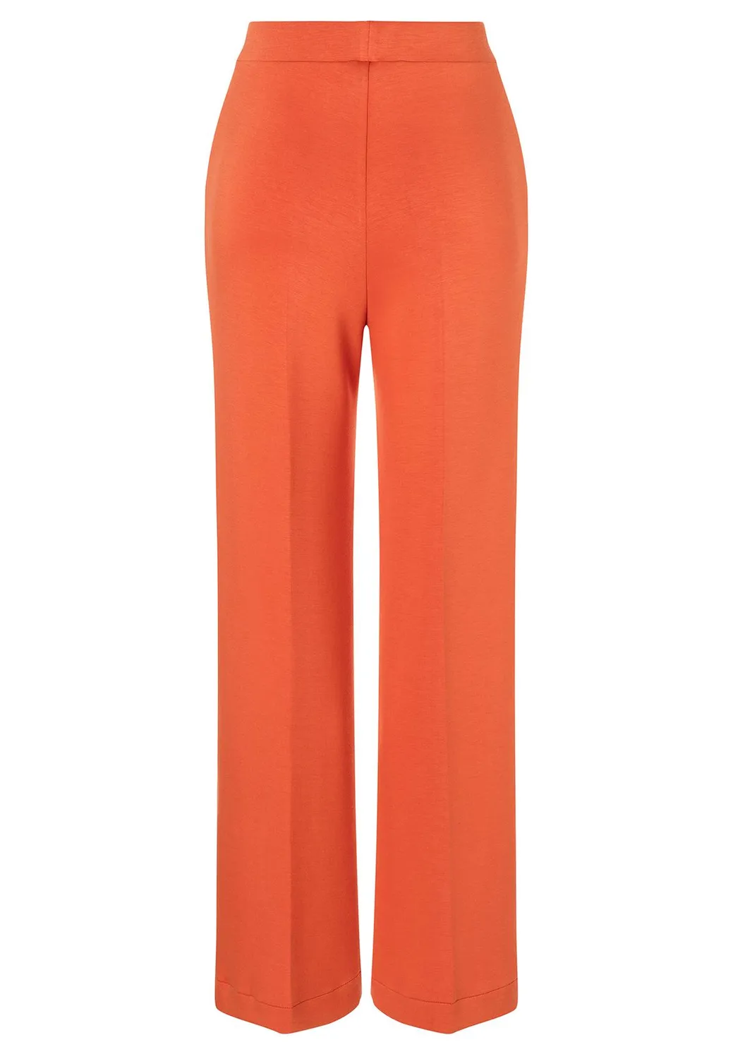 Ana Alcazar Sefara pantaloni larghi arancioni jersey