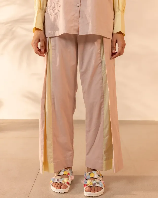 Our Dve Breeze Pant pantalone rosa giallo cotone 38 inch