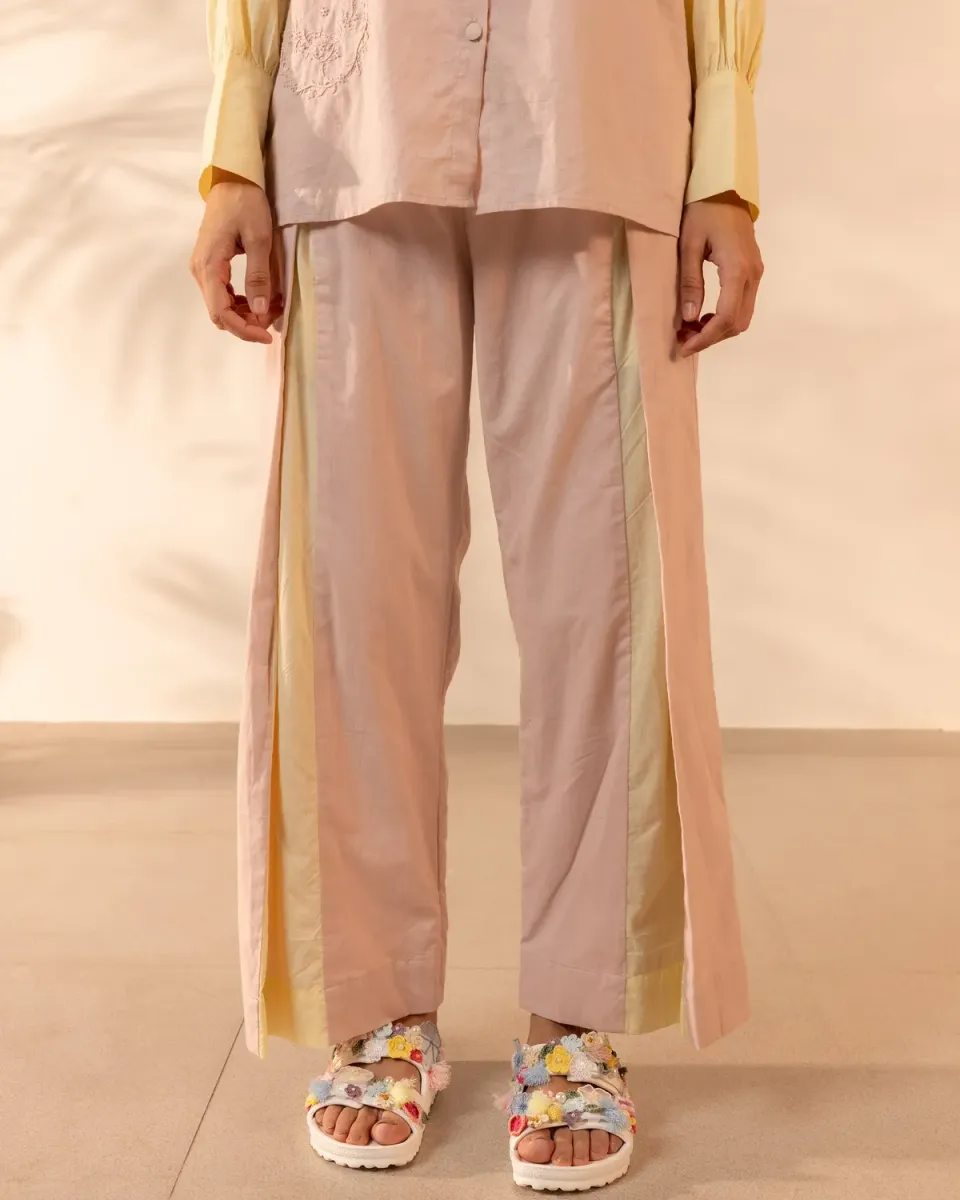 Our Dve Breeze Pant pantalone rosa giallo cotone 38 inch