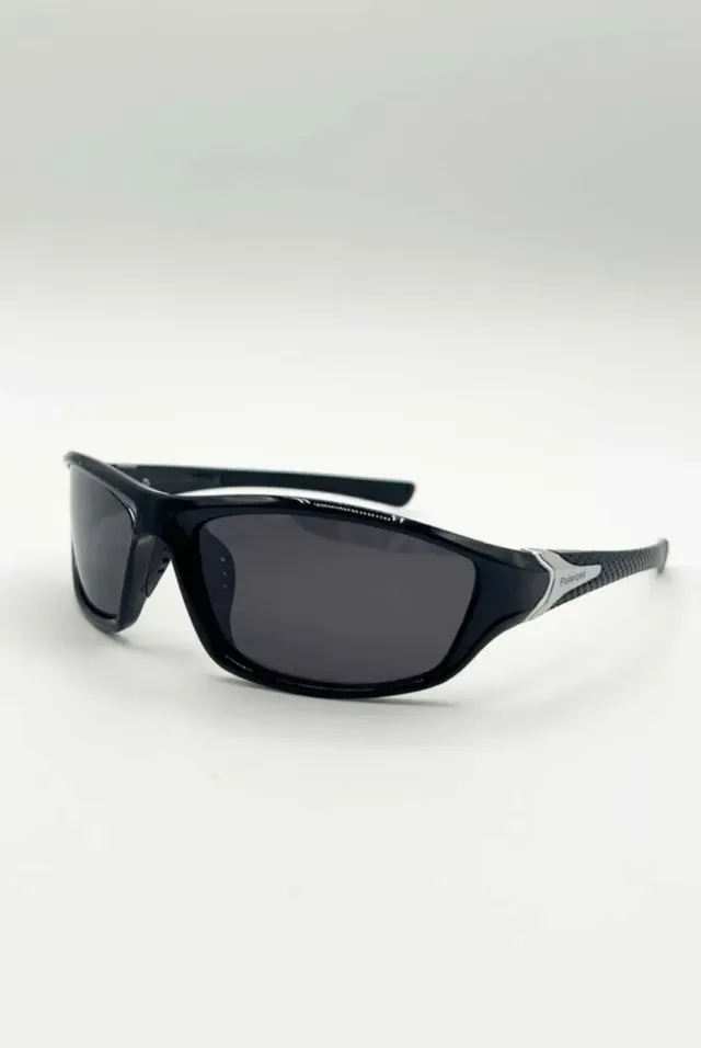 SVNX Outdoor Racer occhiali da sole nero argento categoria 3